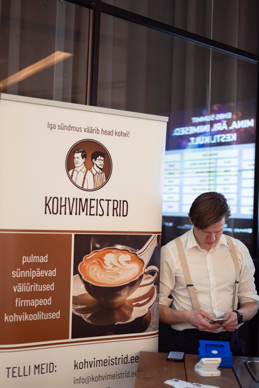 Kohvimeistrite lett HR Summitil